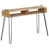 vidaXL Console Table Solid Mango Wood 115x35x76 cm