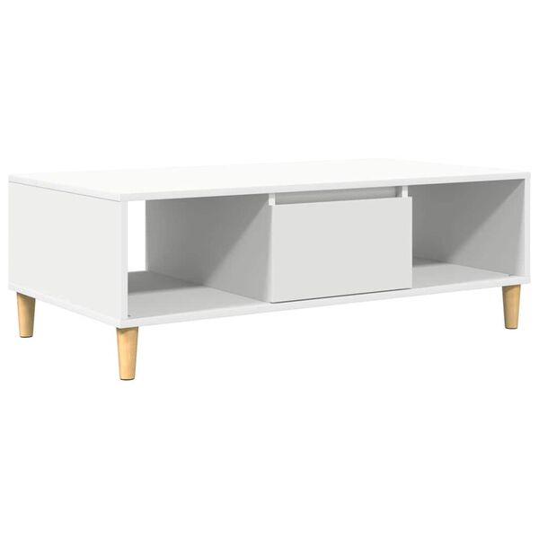 vidaXL Coffee Table White 102 x 55 x 35 cm Engineered Wood