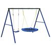 vidaXL Outdoor Swing Set with Swing and Saucer Swing