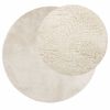 vidaXL Rug OVIEDO Short Pile Beige &Oslash; 100 cm