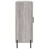 vidaXL Sideboard Grey Sonoma 69.5x34x90 cm Engineered Wood
