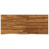 vidaXL Live Edge Table Top 110 x 40 x 3.2 cm Rectangular