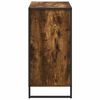 vidaXL Side Cabinet Smoke Oak 79 x 36 x 75 cm Engineered Wood