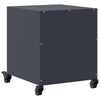vidaXL Bedside Cabinets 2 pcs Anthracite 36x39x43.5 cm Steel