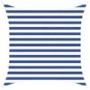 vidaXL Sun Shade Sail Blue and White 2 x 2 m 100% Polyester Oxford