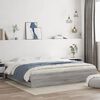 vidaXL Bed Frame with Drawers without Mattress Grey Sonoma 160x200 cm