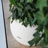 LECHUZA Planter PURO Color 50 ALL-IN-ONE Diameter 50 cm White
