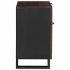 vidaXL Bedside Cabinet Walnut 50 x 33 x 60 cm Solid Acacia wood