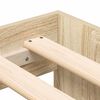 vidaXL Bed Frame with Drawer Sonoma Oak 100 x 200 cm Engineered Wood