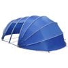 vidaXL Pool Tent Dome 640 x 432 x 205 cm Azure Blue