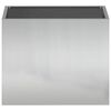 vidaXL Garden Planter Galvanised Steel 50 x 32 x 40 cm
