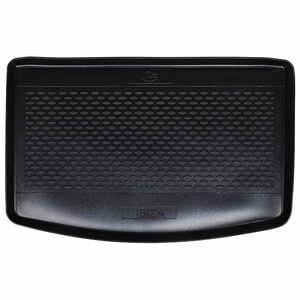 vidaXL Trunk Mat Black suitable for Seat IBIZA 2017- upper floor