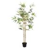 vidaXL Artificial Bambo Tree Green 55 x 16 x 150 cm Fabric and Bamboo