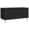 vidaXL Coffee Table Black 102x44.5x50 cm Engineered Wood