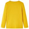 Kids' T-shirt with Long Sleeves Ochre 104