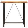 vidaXL Bar Table 110x55x107 cm Solid Wood Mango and Iron