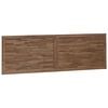 vidaXL Headboard Wall-mounted Natural 160 cm Solid Teak Wood