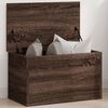 vidaXL Storage Box Brown Oak 60x35x35 cm Engineered Wood
