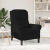 vidaXL Armchair Black 76 x 94 x 102 cm Microfibre