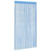 vidaXL String Curtains 2 pcs Light Blue 140x250 cm