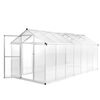 vidaXL Greenhouse Aluminium 421x190x195 cm 15,6 m&sup3;