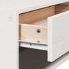 vidaXL Bedside Table 2 pcs White 50 x 32.5 x 24 cm Solid pine wood