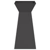 vidaXL Pillar Planter 2 pcs Black 35 x 35 x 73 cm