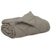 vidaXL Summer Duvet 200 x 200 cm Summer 200 gsm Light Grey