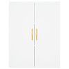 vidaXL Wall Mounted Cabinet White 69.5x34x90 cm