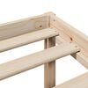 vidaXL Bookcase Bed without Mattress 160x200 cm Solid Wood Pine