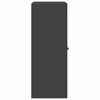 vidaXL Storage Cabinet Black 80 x 40 x 105 cm Cold-Rolled Steel