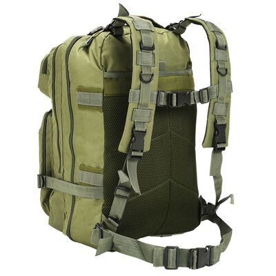 vidaXL Army-Style Backpack 50 L Olive Green