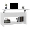 vidaXL Coffee Table White 102x50x52,5 cm Engineered Wood