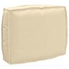 vidaXL Pallet Cushion Set 2 pcs Beige Oxford Fabric