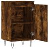 vidaXL Sideboards 2 pcs Smoked Oak 40x35x70 cm Engineered Wood