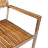 vidaXL Garden Chair 8 pcs Brown 56 x 54.5 x 87 cm Solid Acacia Wood