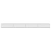 vidaXL Bed Drawers White 180 x 36.5 x 16.5 cm Engineered Wood