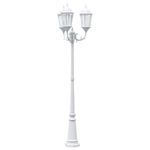 vidaXL Garden Light 61 x 53 x 235 cm Aluminium and Glass