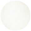 vidaXL Anti-Slip Faux Rabbit Fur Rug OLITE Cream &Oslash; 200 cm Polyester