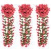 vidaXL Flower Garlands 3 pcs Rose 85 cm
