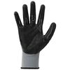 vidaXL Work Gloves 12 pcs Grey and Black 10 / XL Polyester