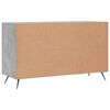 vidaXL Sideboard Concrete Grey 100x36x60 cm Engineered Wood