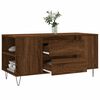 vidaXL Coffee Table Brown Oak 102x44.5x50 cm Engineered Wood
