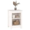 vidaXL Bedside Cabinets 2 pcs White 40x35x55 cm Solid Wood Pine