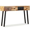 vidaXL Console Table Solid Reclaimed Teak 120x30x76 cm