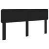 vidaXL Headboard Black Oak Engineered wood