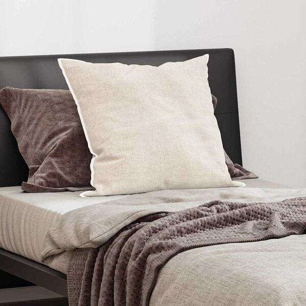 vidaXL Pillow with Pillow White Polyester