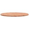 vidaXL Table Top &Oslash;90x2.5 cm Round Solid Wood Beech