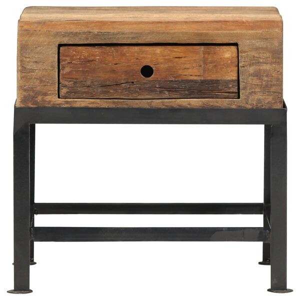 vidaXL Bedside Cabinet 40x35x40 cm Solid Reclaimed Wood