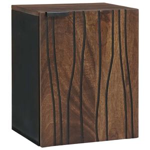 vidaXL Bathroom Sink Cabinet Walnut 38 x 33.5 x 48 cm Engineered wood